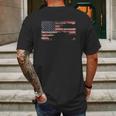 Abrams Battle Tank Usa Flag Gift Mens Back Print T-shirt Gifts for Men