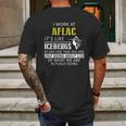 Aflac Shirt Tshirt Mens Back Print T-shirt Gifts for Men