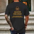 Agent Orange Killer Mens Back Print T-shirt Gifts for Men