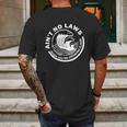 Ain’T No Laws When Youre Drinking Claws Mens Back Print T-shirt Gifts for Men