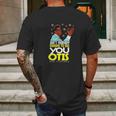 Aint Nobody Coming To See You Otis Mens Back Print T-shirt Gifts for Men