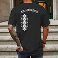 Air AccordionShirt Mens Back Print T-shirt Gifts for Men