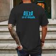 Alexa Do My Homework Funny Joke Kids Youth Mens Back Print T-shirt Gifts for Men