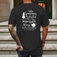 Alice In Wonderland Mens Back Print T-shirt Gifts for Men