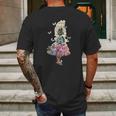 Alice In Wonderland Magical Garden Mens Back Print T-shirt Gifts for Men