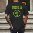 Alternative Rock Band Green Day Mens Back Print T-shirt Gifts for Men