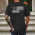 American Jeep Mens Back Print T-shirt Gifts for Men