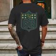 Americas Finest Apparel Green Bay Shield Mens Back Print T-shirt Gifts for Men