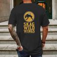 Apparel New Novelty Borderlands Skag Hunter Buffalo Wild Wings Mens Mens Back Print T-shirt Gifts for Men