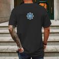 Arc Reactor 628 Mens Back Print T-shirt Gifts for Men