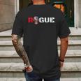 Armed Forces Rogue Warrior Military Army Soldier Tough Guy Mens Back Print T-shirt Gifts for Men