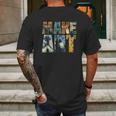 Make Art Funny Artist Artistic Humor Painting Cool Mens Back Print T-shirt Gifts for Men