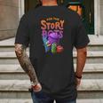 Ask The Storybots 2 Mens Back Print T-shirt Gifts for Men