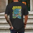 Asking Alexandria Robot Mens Back Print T-shirt Gifts for Men