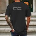 Asking For A Baskin Carole Tiger Mens Back Print T-shirt Gifts for Men