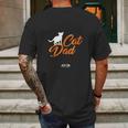 Aspca Cat Dad Dark Mens Back Print T-shirt Gifts for Men