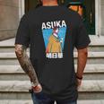 Asuka Crew Mens Back Print T-shirt Gifts for Men