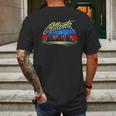 Atlanta City Retro Vintage Atlanta Georgia Ga Mens Back Print T-shirt Gifts for Men