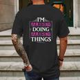 I Am Aubrey Doing Aubrey Things Funny Mens Back Print T-shirt Gifts for Men