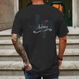 Aubrey Texas Tx Gift Mens Back Print T-shirt Gifts for Men