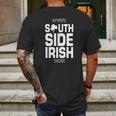 Authentic South Side Irish Chicago Mens Back Print T-shirt Gifts for Men