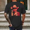 Awesome Hank Jr Country Music Lover Shirt Mens Back Print T-shirt Gifts for Men