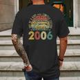 Awesome Since June 2006 15Th Bday Decorations 15 Years Old Mens Back Print T-shirt Gifts for Men