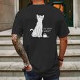 Hisayhe Funny Cat Do What I Want Cat Personality Graphic Mens Back Print T-shirt Gifts for Men