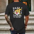 Baby Boy Shark Doo Doo Doo Mens Back Print T-shirt Gifts for Men