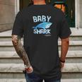 Baby Shark Doo Doo Doo Icy Mens Back Print T-shirt Gifts for Men