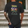 Back To The Future 35Th Anniversary 1985-2020 Signatures Shirt Mens Back Print T-shirt Gifts for Men