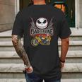 Bad To The Bone Jack Skellington Mens Back Print T-shirt Gifts for Men