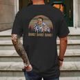 Bang Bang Bang Vintage Retro Mens Back Print T-shirt Gifts for Men