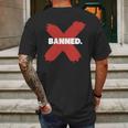 Banned Retro 1 Jordan Shirt Hoodie Mens Back Print T-shirt Gifts for Men