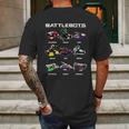 Battlebots Group Robot Photo Box Up Mens Back Print T-shirt Gifts for Men