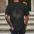 Battlestar Galactica Phoenix Green Mens Back Print T-shirt Gifts for Men