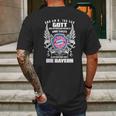 Bayern Munich Und Am 8 Tag Sah Gott Also Erschuf Gott Die Bayern Shirt Mens Back Print T-shirt Gifts for Men