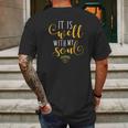 Baylor Bears It Is Well With My Soul Apparel Mens Back Print T-shirt Gifts for Men