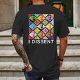 Beach Open Ruth Bader I Dissent Mens Back Print T-shirt Gifts for Men