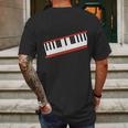 Beat It Piano Mj Mens Back Print T-shirt Gifts for Men