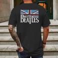 The Beatles British Flag Mens Back Print T-shirt Gifts for Men