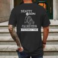 Beatty Mens Back Print T-shirt Gifts for Men