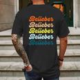 Belieber Jb Lover Trending Jb World Tour Mens Back Print T-shirt Gifts for Men