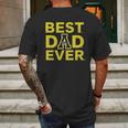 Best Dad Appalachian State Mountaineers Ever Mens Back Print T-shirt Gifts for Men