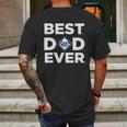 Best Tampa Bay Rays Dad Ever Fathers Day Gift Shirt For Dad Mens Back Print T-shirt Gifts for Men