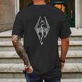 Bioworld Skyrim Logo Mens Back Print T-shirt Gifts for Men