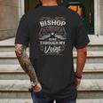 Bishop Shirt Bishop Blood Runs Through My Veins - Bishop Tee Shirt Bishop Hoodie Bishop Family Bishop Tee Bishop Name Bishop Lover Mens Back Print T-shirt Gifts for Men