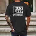 Im The Black Jeep Of The Family Mens Back Print T-shirt Gifts for Men