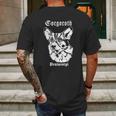 Black Metal Corgi Corgoroth Gorgoroth Mens Back Print T-shirt Gifts for Men