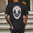 Black Mil Mascaras Lucha Libre Wrestling Gear Mens Back Print T-shirt Gifts for Men